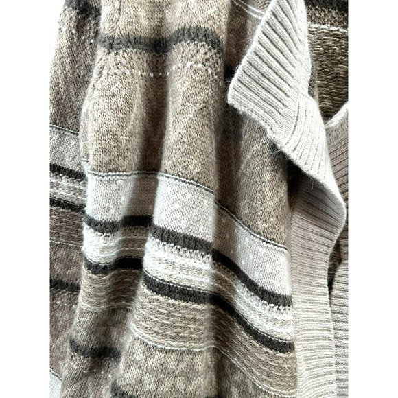 LIZ CLAIRBONE, Women CARDIGAN, long sleeve, COLOR BROWN, SIZE XL - Picture 9 of 13